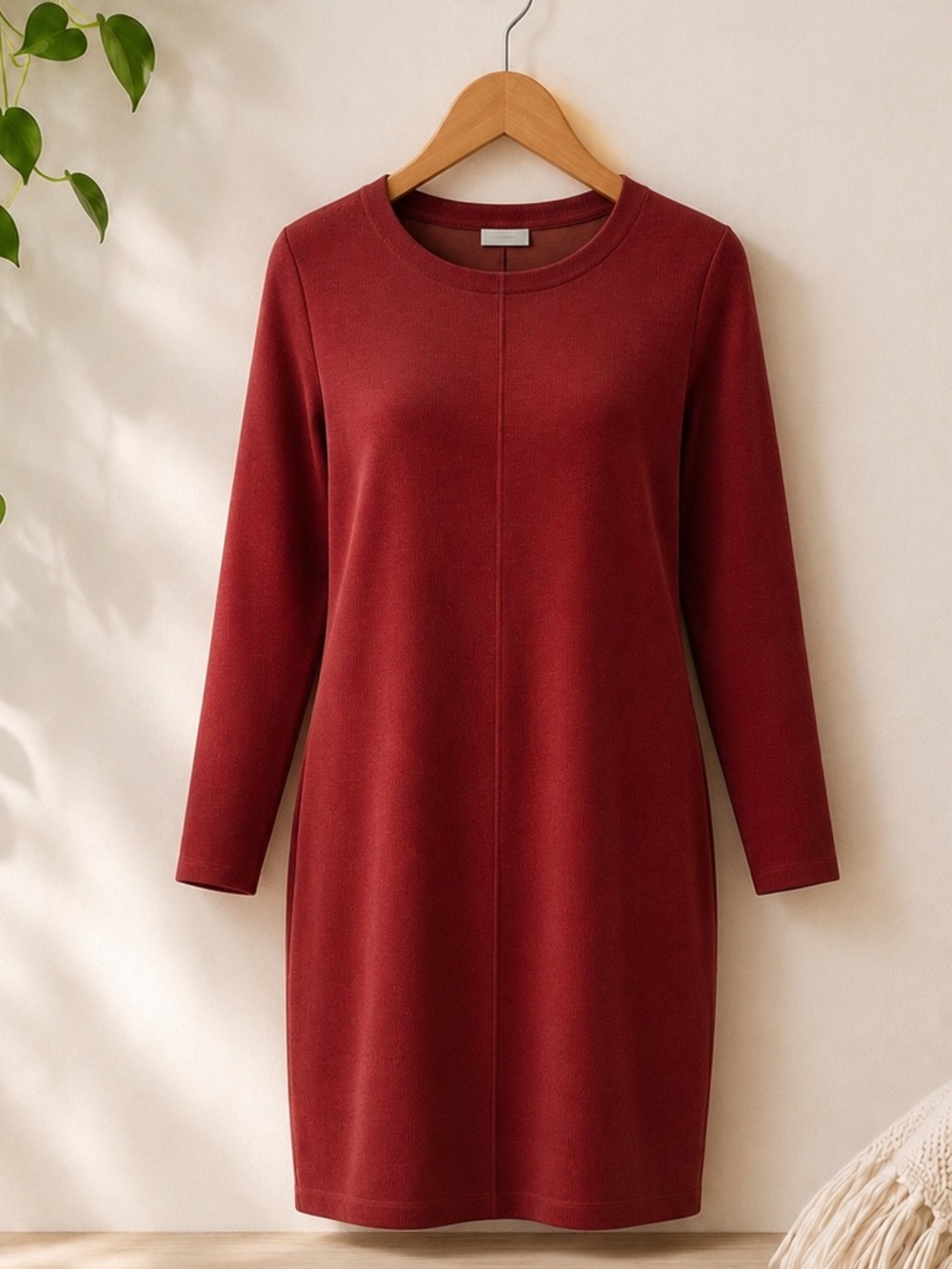 J. Jill PURE JILL Corded Velour Shift Dress Size S